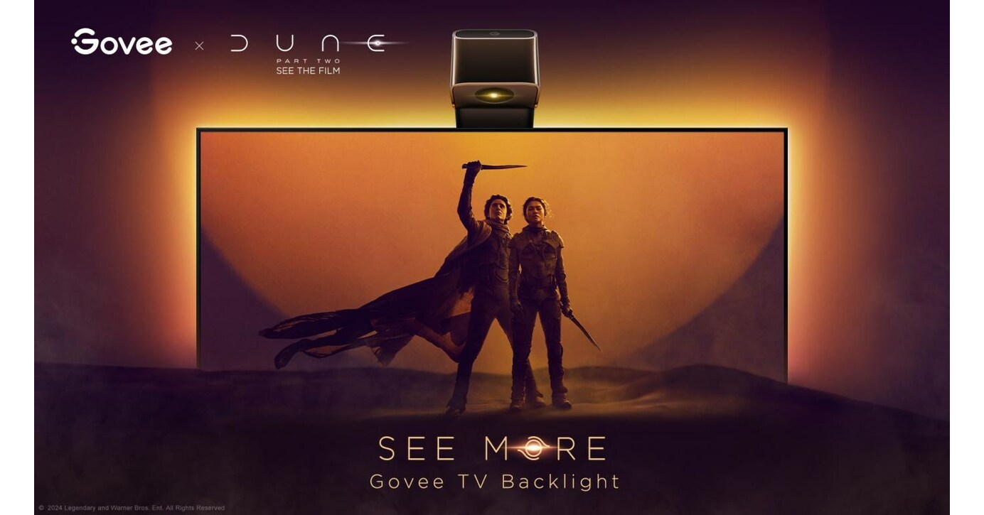 Govee Announces New Dune-Inspired TV Backlight Packaging in Partnership  with Warner Bros. Pictures and Legendary Pictures, in celebration of their  upcoming epic Dune: Part Two