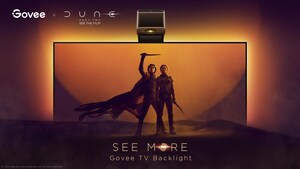 Govee Announces New Dune-Inspired TV Backlight Packaging in Partnership with Warner Bros. Pictures and Legendary Pictures, in celebration of their upcoming epic Dune: Part Two