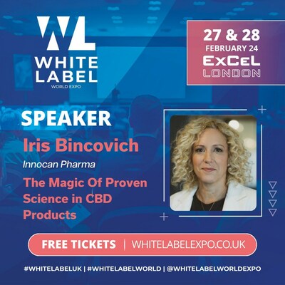 Figure 1 , Iris Bincovich, White Label Expo, The Magic Of Proven Science in CBD Products