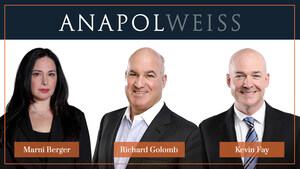 Anapol Weiss Continues Expansion of Personal Injury &amp; Mass Torts Litigation Practices