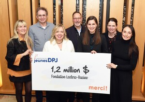 Don record de 1,2 million $ remis à la Fondation des jeunes de la DPJ pour aider les tout-petits