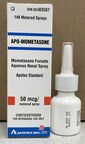 Public advisory - APO-Mometasone nasal spray: Two lots recalled due to possible risk of infection