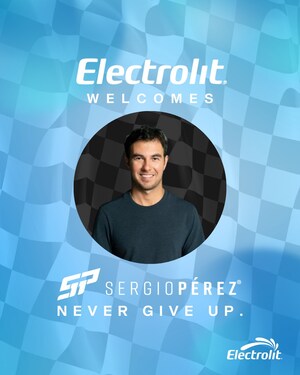 Electrolit Accelerates Performance as the Official 2024 Hydration Partner of Mexican Racing Driver Sergio "Checo" Pérez