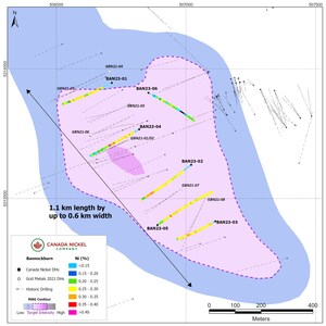 Canada Nickel Successfully Completes Initial Infill Drilling at Bannockburn Property "B" Zone; 2024 Exploration Program Conference Call to be Held on February 23