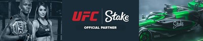 STAKE.COM NAMED BY UFC® AS ITS OFFICIAL PARTNER IN MACAU (PRNewsfoto/Stake.com)