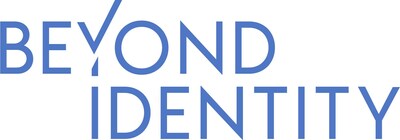 Beyond Identity logo with the company name in blue. (PRNewsfoto/Beyond Identity)