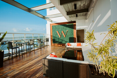 Rooftop views from the brand-new Watermark Belize Hotel