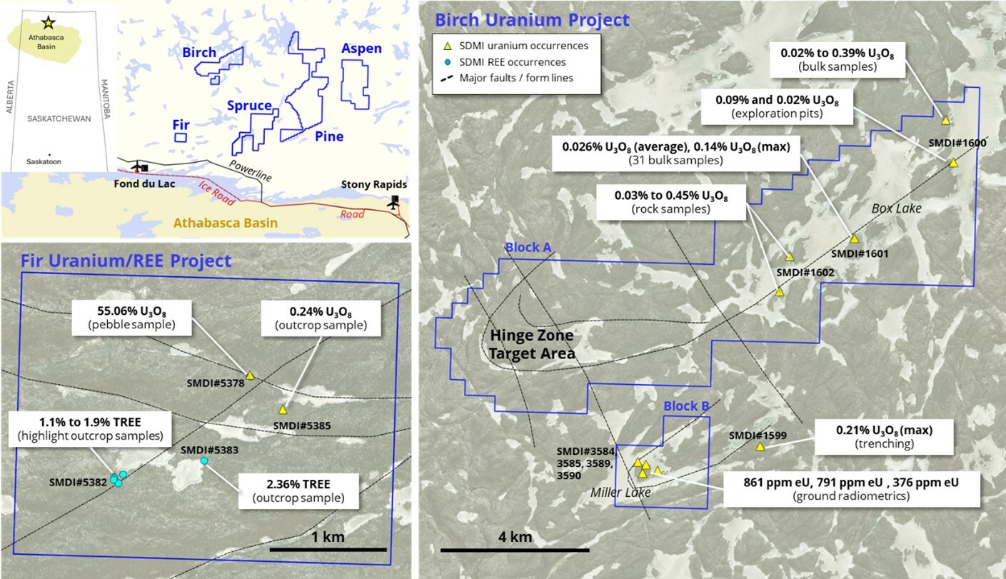 Fortune Bay Announces Additional Uranium Staking and Provides Update