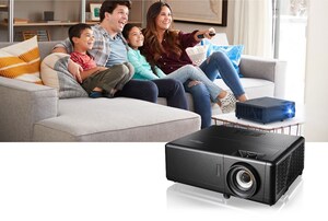 Optoma UHZ55 Smart UHD Laser Projector Brings Home Entertainment to New Levels