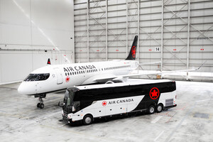 Air Canada élargit son offre de services régionaux en proposant des correspondances en autocar de luxe avec certains vols