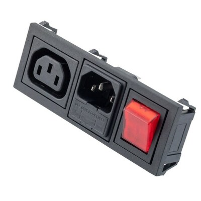 L-com's IEC connectors, power entry modules and PDUs present a full range of mains-rated inlets, outlets and connectors.