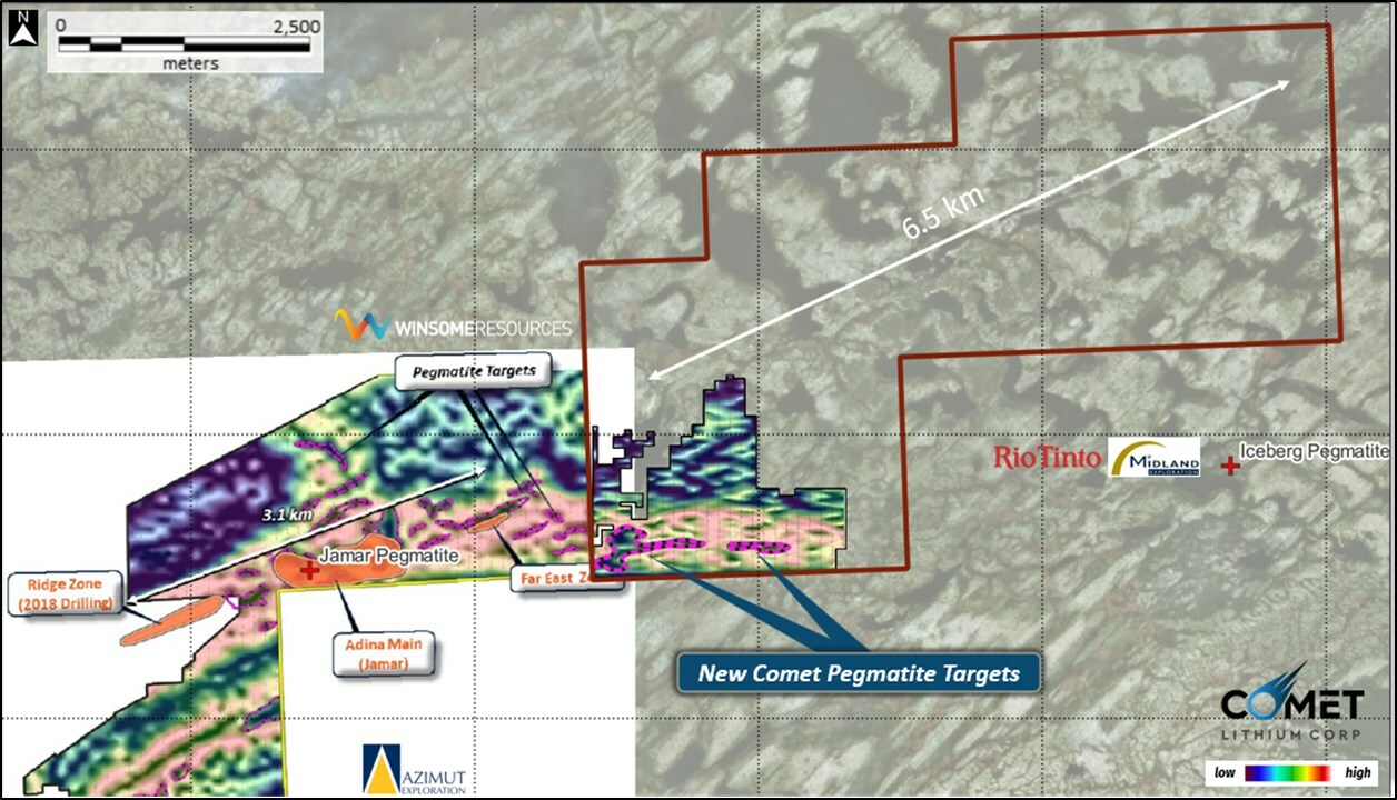 Figure 1 : (CNW Group/Comet Lithium Corp.) Figure 1 : (CNW Group/Comet Lithium Corp.)