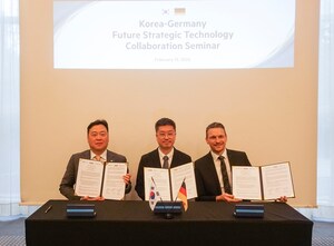Rainbow Robotics unterzeichnet trilaterale Geschäftsvereinbarung mit Schaeffler und dem Korea Electronics Technology Institute für die Entwicklung von KI-mobilen Doppelarmrobotern