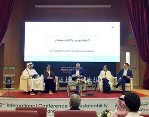 BE OPEN spoke of its work to support SDGs at the 2nd International Conference on Sustainability in Riyadh