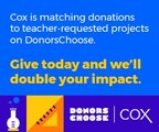 Cox Enterprises Announces STEAM-Powered Classroom Challenge with DonorsChoose to Provide Teachers with Essential Classroom Materials