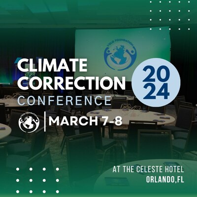 Climate Correction Conference is taking place on Friday, March 8, 2024