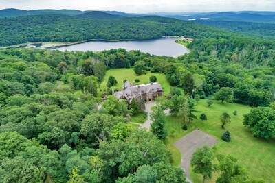 Set on 200 forested acres