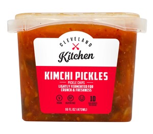 Cleveland Kitchen Launches Game-Changing Kimchi Pickles at Whole Foods Nationwide - A Tangy Twist for Pickle and Kimchi Lovers Alike