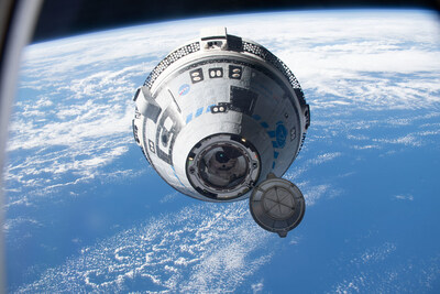 Boeing’s Starliner spacecraft approaches the International Space Station on May 20, 2022. Credit: NASA