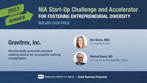 Gravitrex Wins National Institute on Aging Startup Challenge