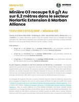 Miniere O3 PDF (Groupe CNW/O3 Mining Inc.)