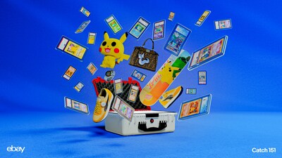 eBay’s Catch 151 auction offers Pokémon fans the chance to ‘catch’ rare and coveted collectibles at a <money>$1.51</money> starting price for 24 hours, kicking-off Feb 27 at 12:01am EST at ebay.com/catch151.
