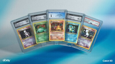 Enthusiasts can bid on iconic collectibles representing Pokémon history, including the very first printings of notable characters like Charizard, Blastoise, Venusaur and more.