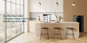 Upstreman Announces the Dynamic Duo of Best-Selling Mini Fridge and Ice Maker as a Bundle