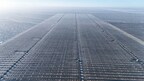 Intégration au réseau d'une centrale photovoltaïque de 120 MW utilisant le système Vanguard 2P de TrinaTracker dans le désert de Gobi