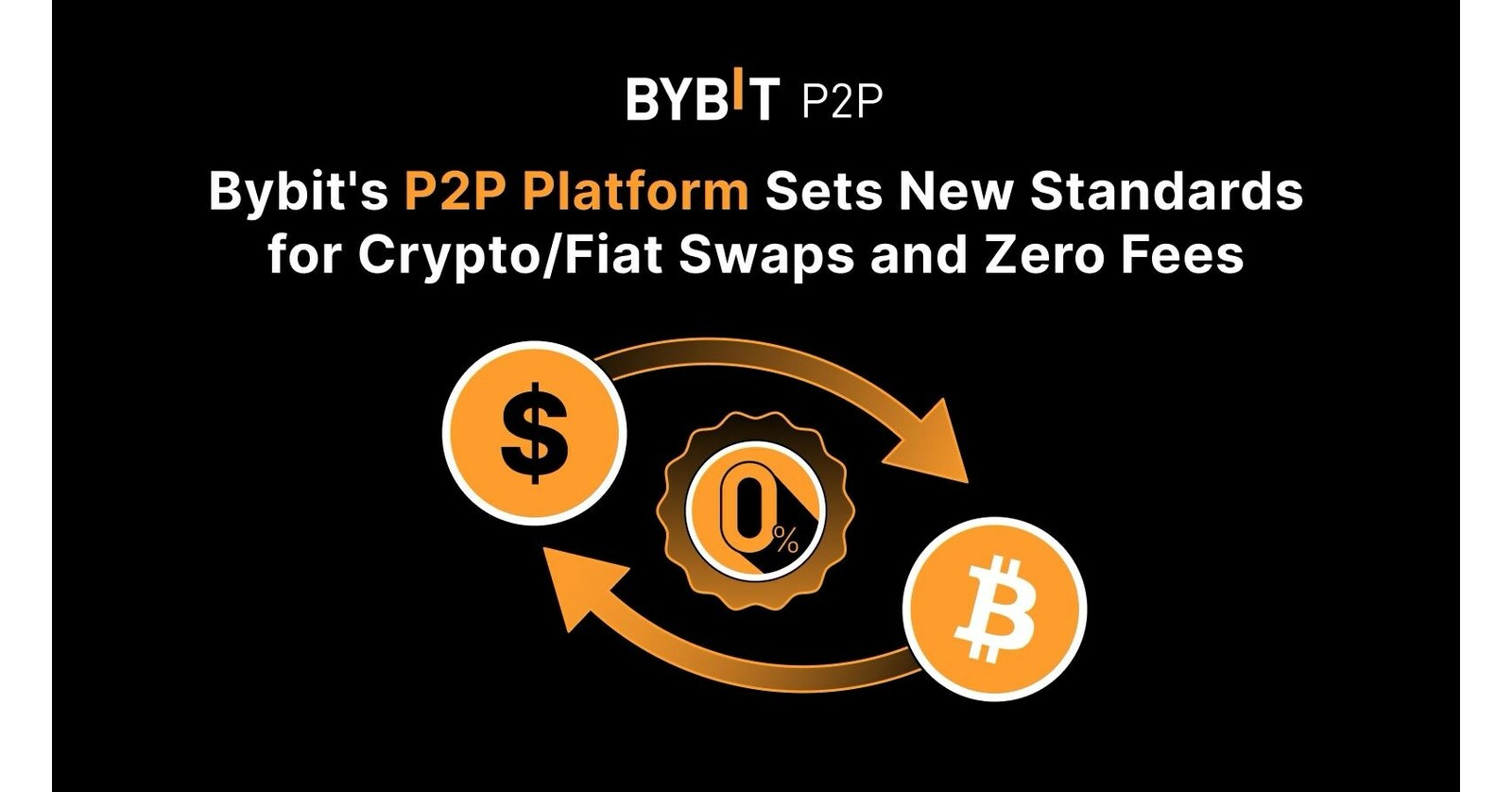 Bybit P2P 平台為加密貨幣/法幣兌換和零手續費設立了新標准