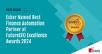 Esker Named Best Finance Automation Partner at FutureCFO Excellence Awards 2024