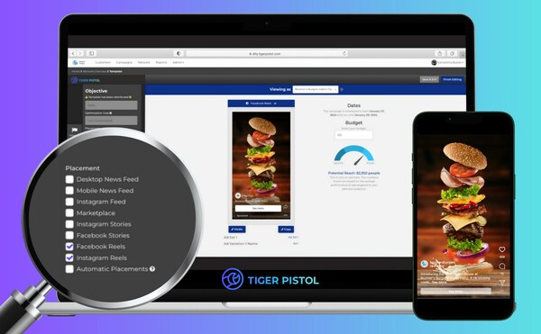 Tiger Pistol has unveiled a new enhancement that gives advertisers control over their Instagram and Facebook Reels placements. This feature allows users to precisely select where their content appears, facilitating targeted campaigns and cross-platform testing. By empowering marketers with this capability, Tiger Pistol aims to streamline local social media advertising and maximize impact amid the rapid increase in vertical video investments.