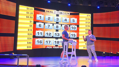 Holland America Line Adds "Deal or No Deal" Interactive Game Show to Its Cruise Entertainment Roster (CNW Group/TimePlay Inc.)