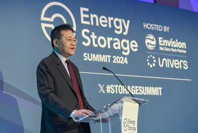 Mr. Kane Xu, Global VP of Envision Energy, Presenting Opening Keynote at London ESS 