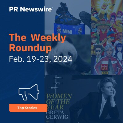 PR Newswire Weekly Press Release Roundup, Feb. 19-23, 2024. Photos provided by PepsiCo Beverages North America, San Diego Zoo Wildlife Alliance, McDonald's USA, LLC, and TIME.