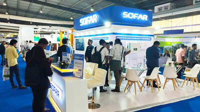 SOFAR booth (PRNewsfoto/SOFAR)