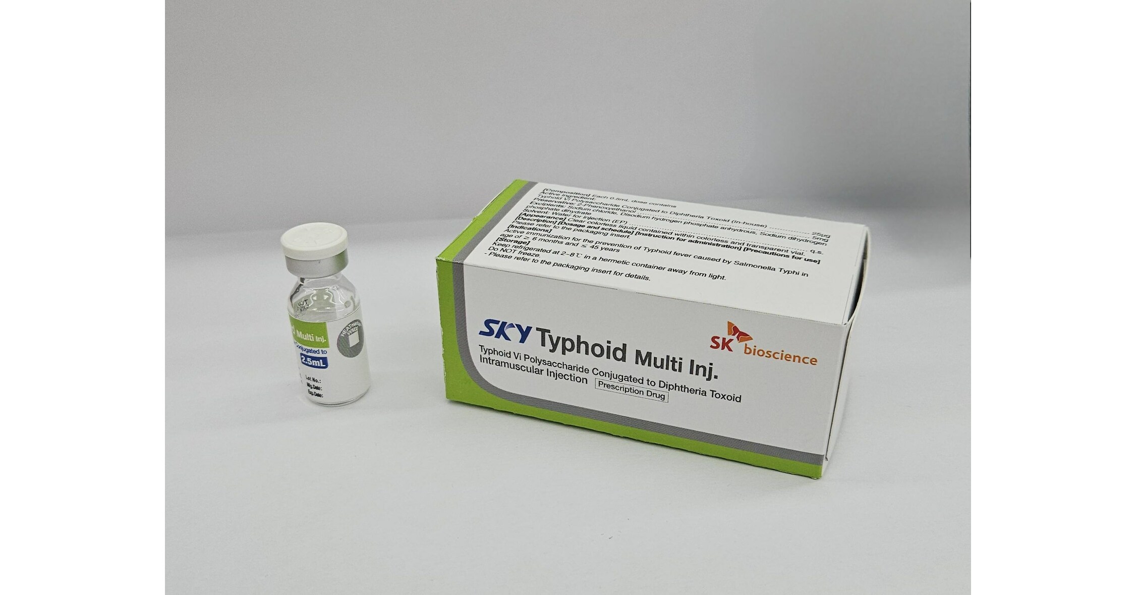 typhoid vaccine package insert