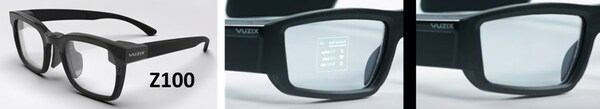 Vuzix Z100 Smart Glasses and Incognito technology will be demoed at MWC24