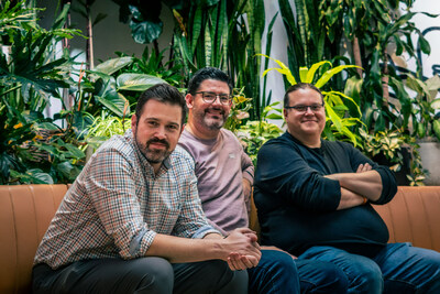 Mobly co-Founder and CEO, Zach Barney, co-founder and COO, Kris Jenkins, and CTO, Joe Turner (from left to right) raised $2.5 million in seed funding to help field teams capture qualified leads at in-person events and get them in CRM and marketing automation systems in seconds.