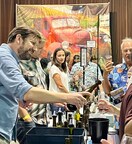 Winemaker pouring at the festival