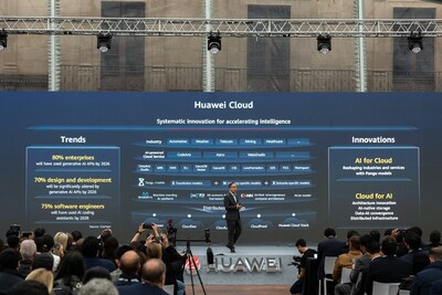 Bruno Zhang, CTO of Huawei Cloud (PRNewsfoto/HUAWEI CLOUD)