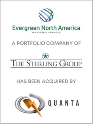 BlackArch Partners Advises on the Sale of Evergreen North America Industrial Services to Quanta Services