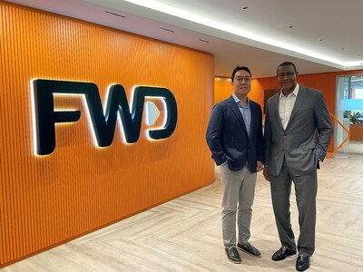 Ryan Kim, Group Chief Digital Officer of FWD Group (Left); Bill Borden, Corporate Vice President of Worldwide Financial Services, Microsoft (Right)