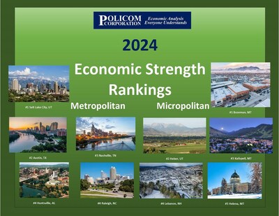 Where the Money Is ... POLICOM Announces America's Strongest Local Economies for 2024