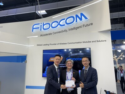 Fibocom launches 5G RedCap FM330 series based on MediaTek T300 at MWC Barcelona 2024 (PRNewsfoto/Fibocom Wireless Inc)