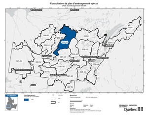 Aménagement forestier dans le Nord-du-Québec - Consultation publique du 26 février au 21 mars 2024