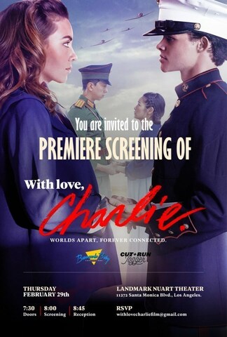 Industry Screening for With Love, Charlie set for February 29th at Landmark Nuart Theater in Los Angeles