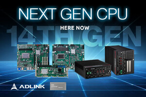 ADLINK Announces 14th Gen Intel® Processor Support Across Leading-edge Industrial and AI Solutions