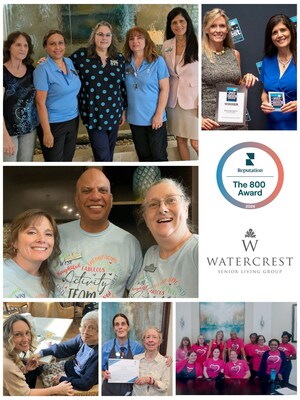 Watercrest St. Lucie West Assisted Living and Memory Care celebrates their recognition as a winner of the Reputation 800 Award for excellence in customer satisfaction.  Watercrest St. Lucie West is a Watercrest Senior Living Community located in Port St. Lucie, Florida.