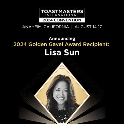 Lisa Sun, 2024 Golden Gavel Award Recipient